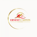Ernest Caston Homes Logo - White
